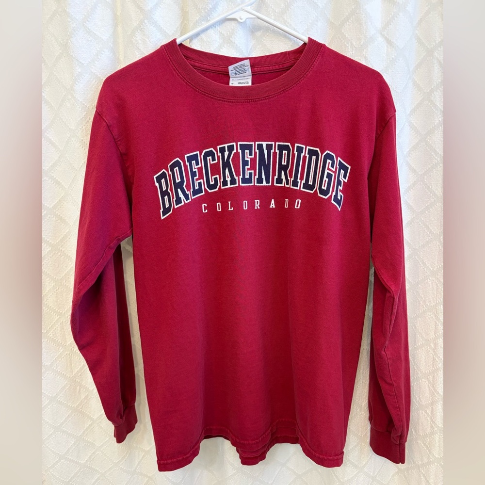 Breckenridge Red Long Sleeve Shirt